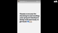 Screenshot from Brianna Betts' Instagram story